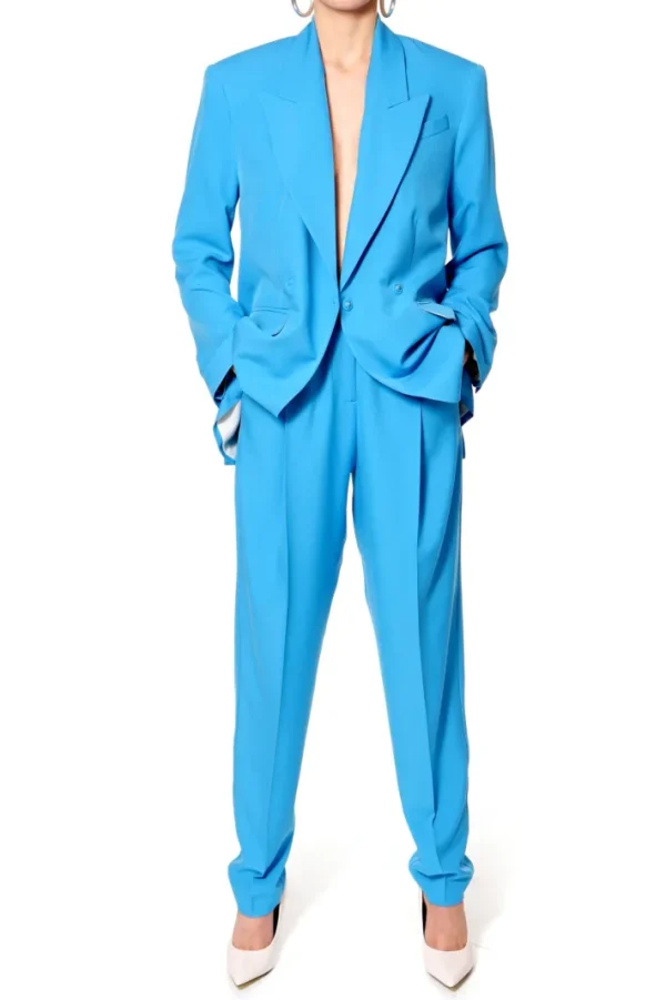 AGGI Spodnie Blake Malibu Blue^ Spodnie | Garnitury