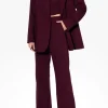 AGGI Spodnie Camilla Burgundy Wine^ Spodnie | Garnitury