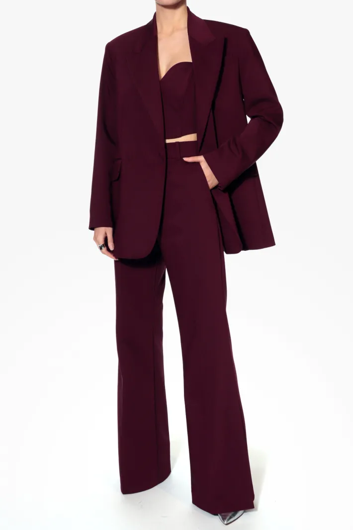 spodnie_camilla_burgundy__0.webp AGGI Spodnie Camilla Burgundy Wine^ Spodnie | Garnitury