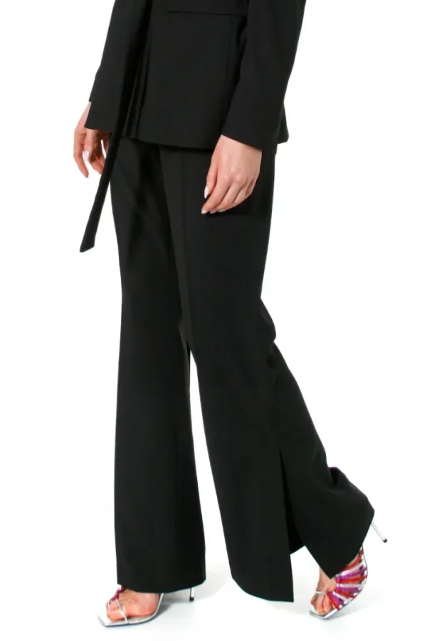 AGGI Spodnie Camilla Neutral Black^ Garnitury | Spodnie
