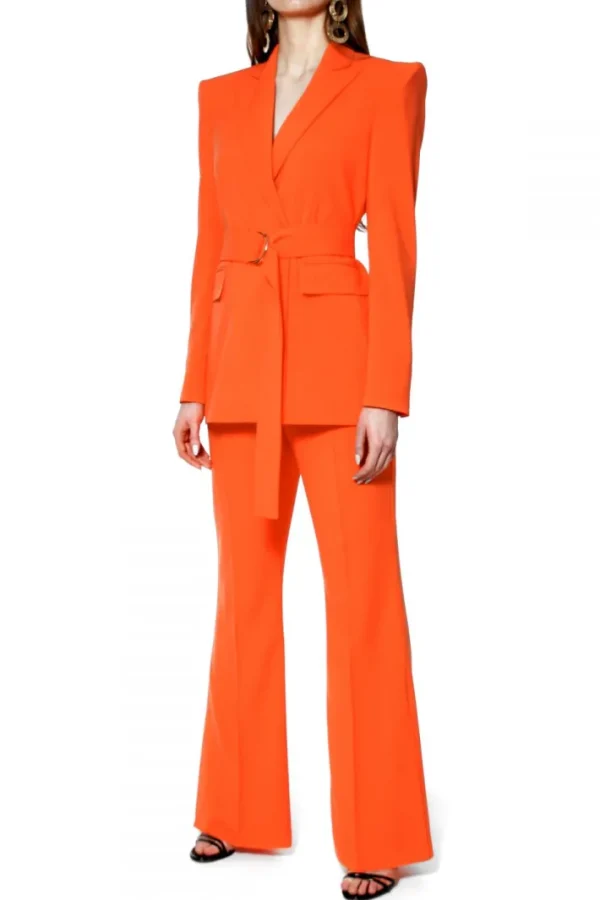 AGGI Spodnie Camilla Tangerine^ Spodnie | Garnitury