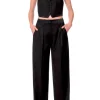 AGGI Spodnie Frankie Fashion Black^ Spodnie | Garnitury