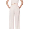 AGGI Spodnie Gwen Aesthetic White^ Spodnie | Garnitury