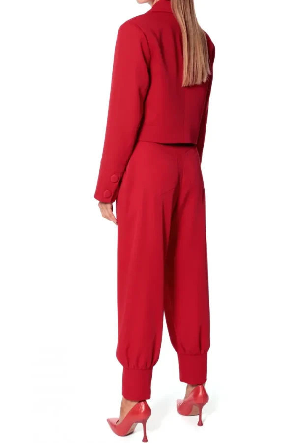 AGGI Spodnie Jamie Ribbon Red^ Spodnie | Garnitury