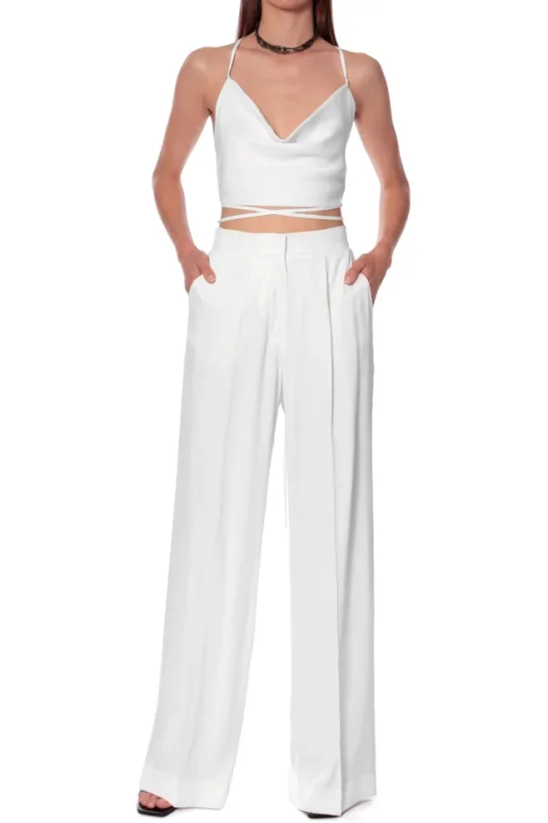 AGGI Spodnie Jessie Bright White^ Spodnie | Garnitury