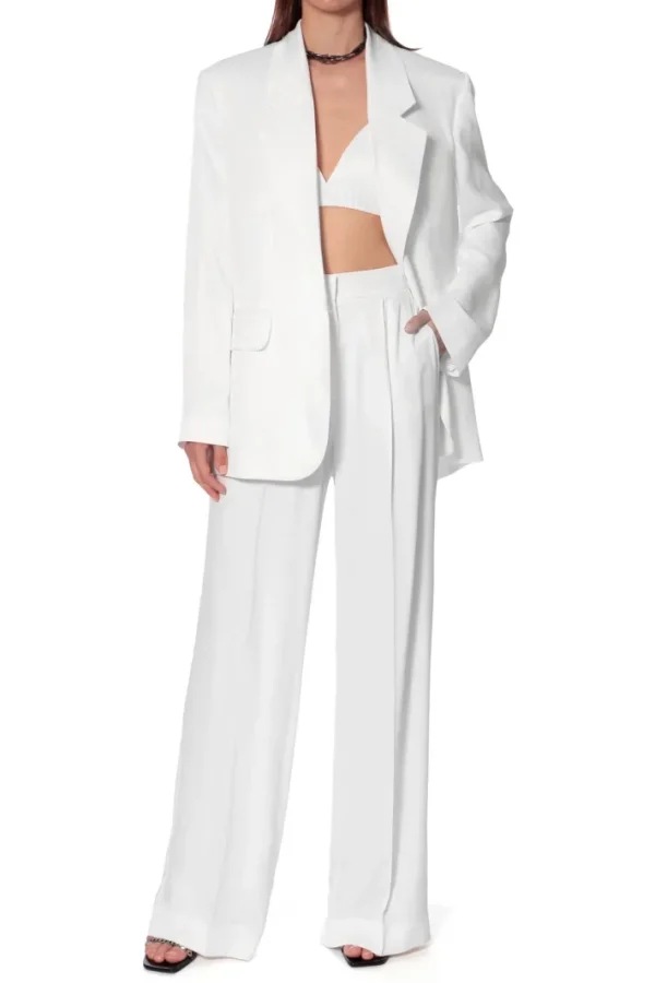 AGGI Spodnie Jessie Bright White^ Spodnie | Garnitury
