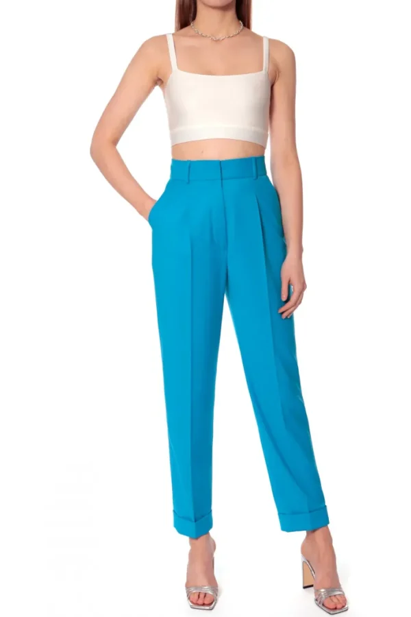 AGGI Spodnie Kelly Blue Jewel^ Spodnie | Garnitury