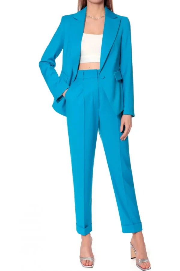AGGI Spodnie Kelly Blue Jewel^ Spodnie | Garnitury