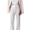 AGGI Spodnie Kyle Off White^ Spodnie | Garnitury