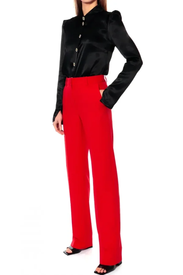 AGGI Spodnie Lesly Fiery Red^ Spodnie | Garnitury