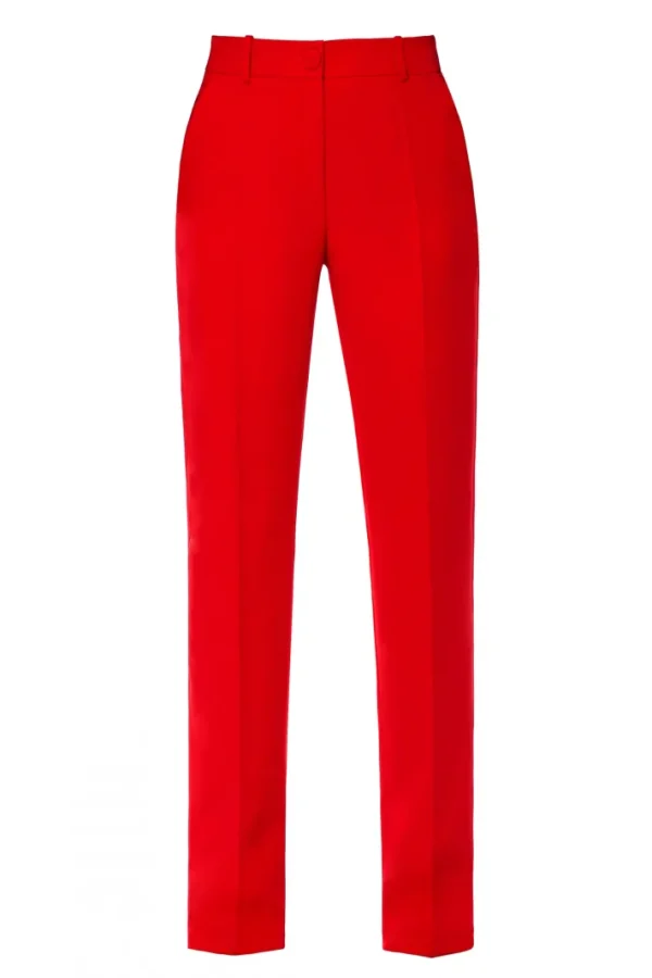 AGGI Spodnie Lesly Fiery Red^ Spodnie | Garnitury