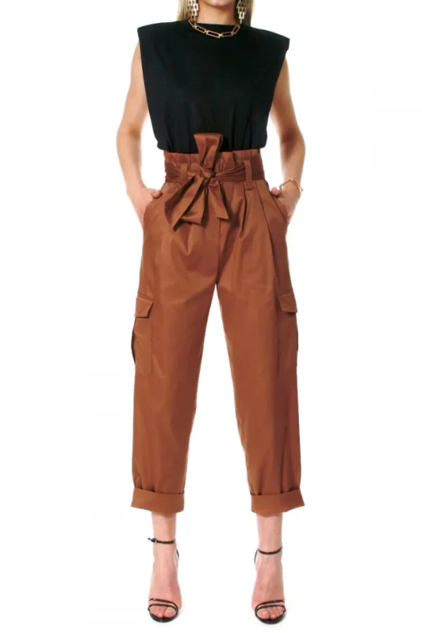 AGGI Spodnie Meryl Tobacco Brown^ Spodnie