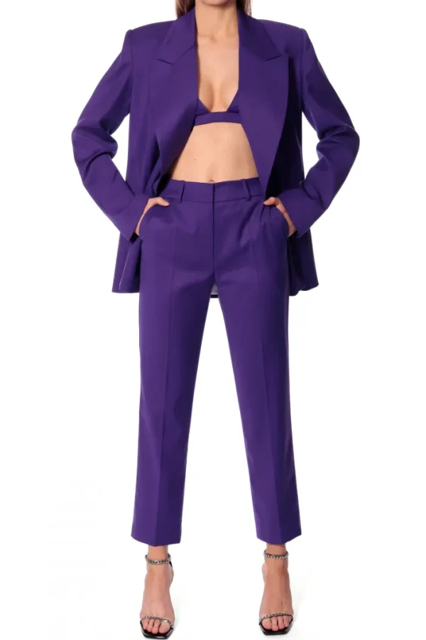 AGGI Spodnie Nikki Royal Purple^ Spodnie | Garnitury
