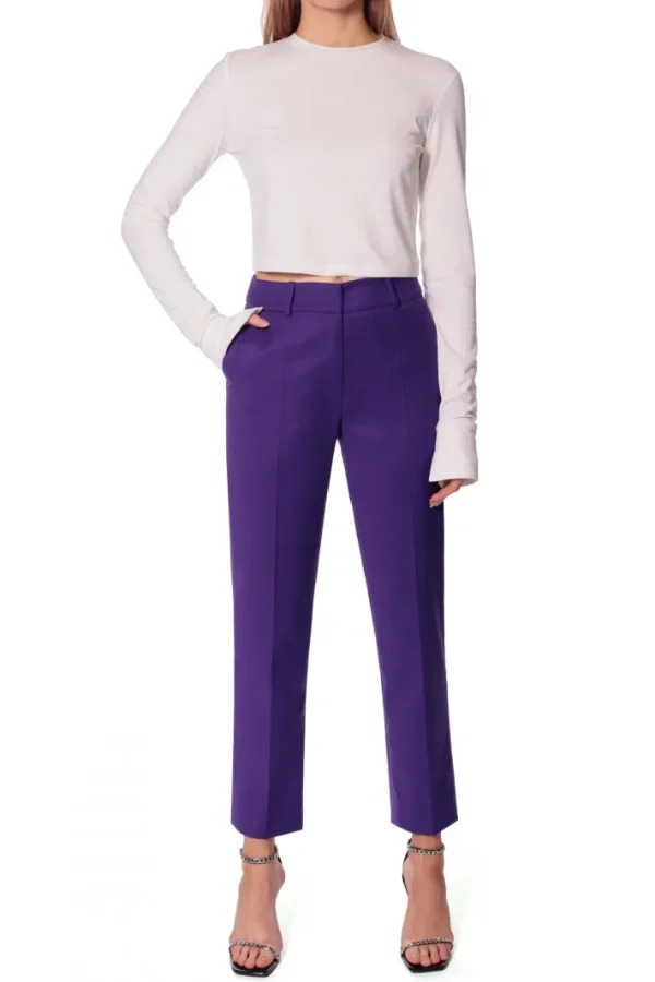 AGGI Spodnie Nikki Royal Purple^ Spodnie | Garnitury