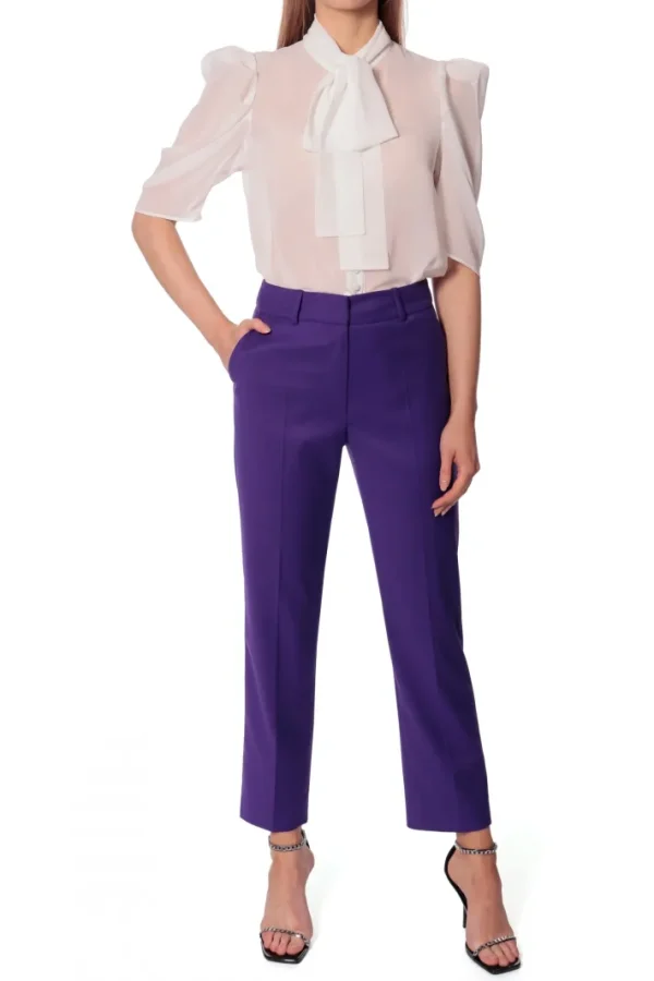 AGGI Spodnie Nikki Royal Purple^ Spodnie | Garnitury