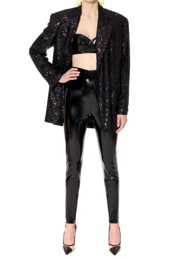 AGGI Spodnie Olivia Black Glow^ Spodnie