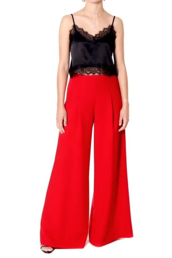 AGGI Spodnie Rebecca True Red^ Spodnie | Garnitury