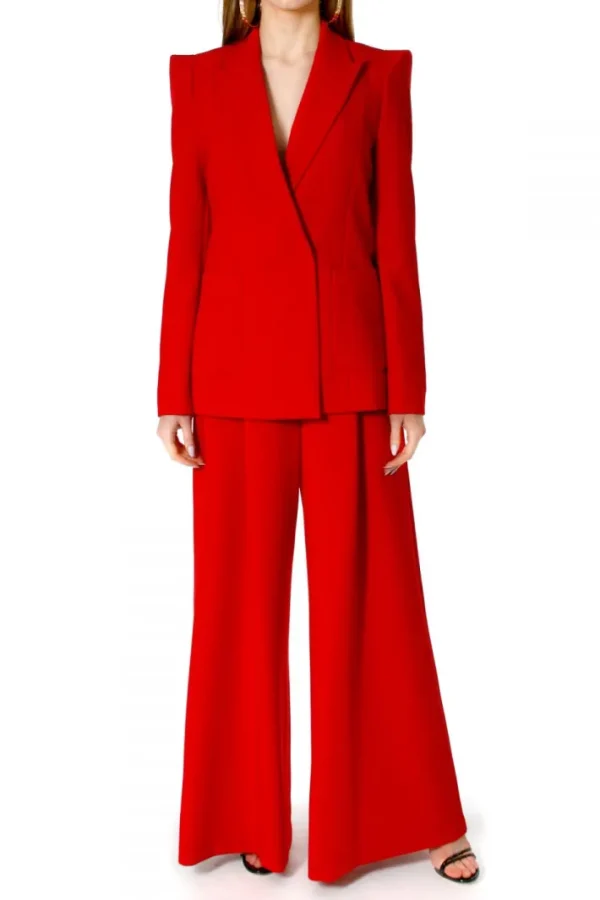 AGGI Spodnie Rebecca True Red^ Spodnie | Garnitury
