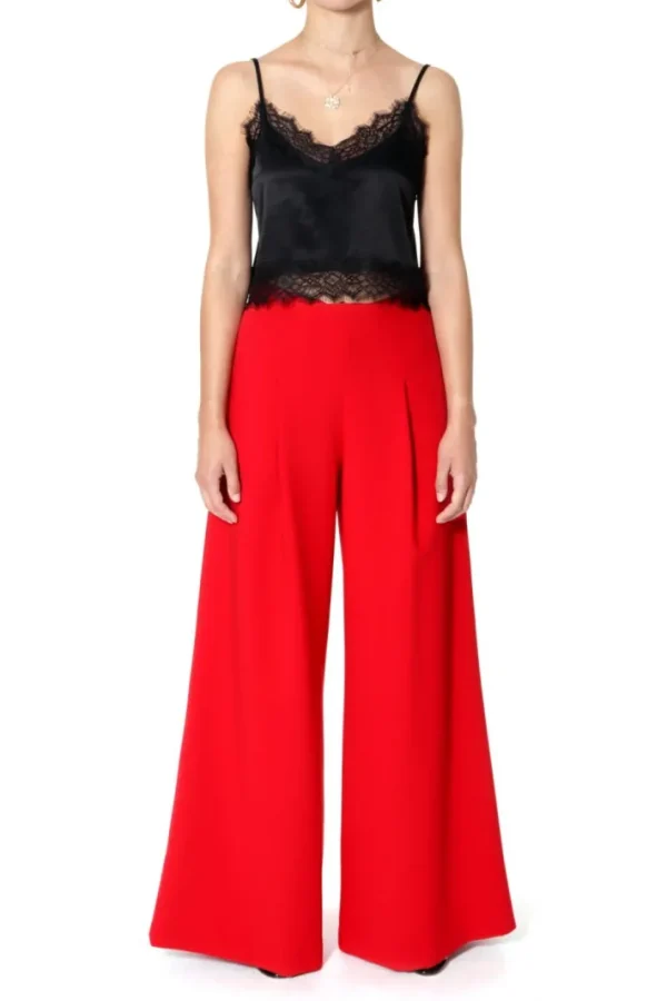 AGGI Spodnie Rebecca True Red^ Spodnie | Garnitury