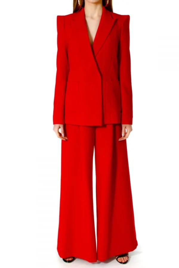AGGI Spodnie Rebecca True Red^ Spodnie | Garnitury