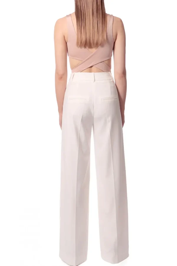 AGGI Spodnie Suzie Aesthetic White^ Spodnie | Garnitury