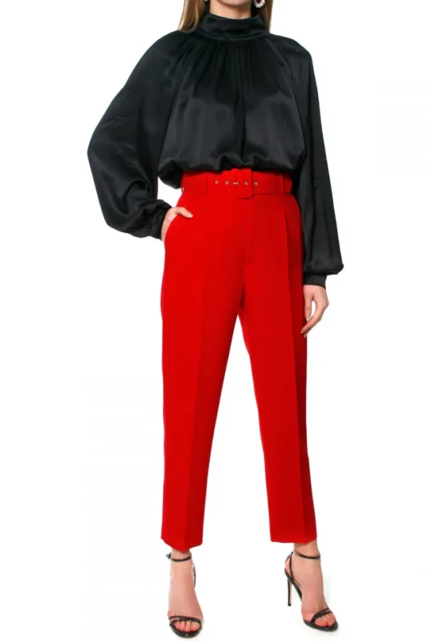 AGGI Spodnie Tracey True Red^ Spodnie | Garnitury