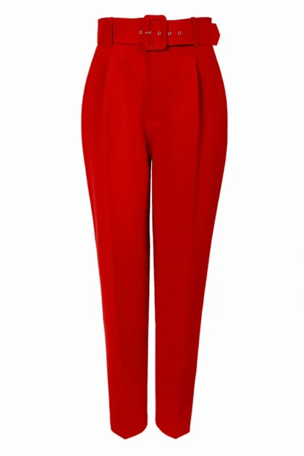 AGGI Spodnie Tracey True Red^ Spodnie | Garnitury