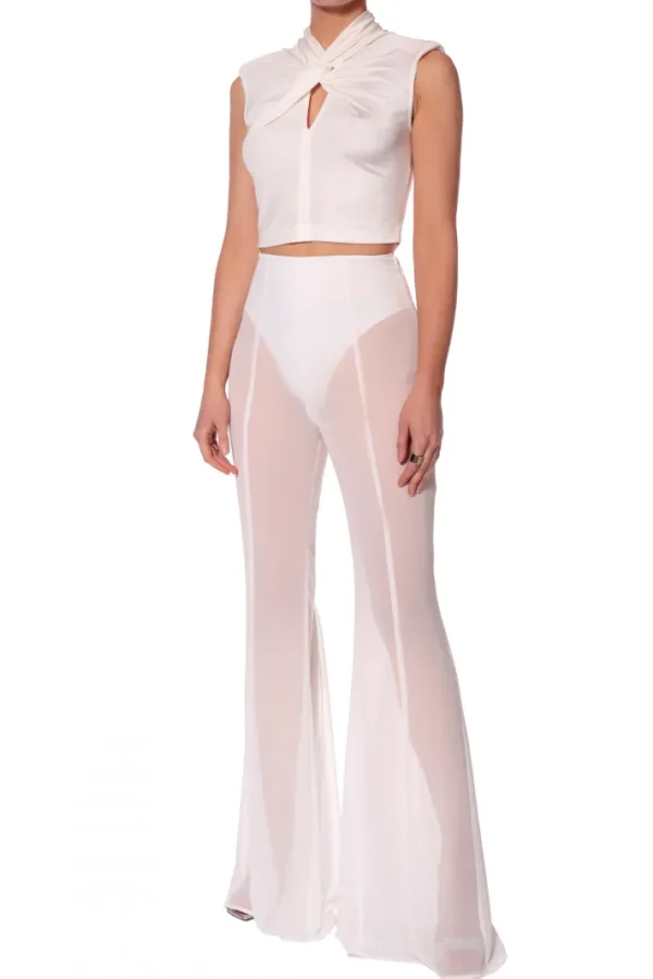 AGGI Spodnie Valery Off White^ Spodnie