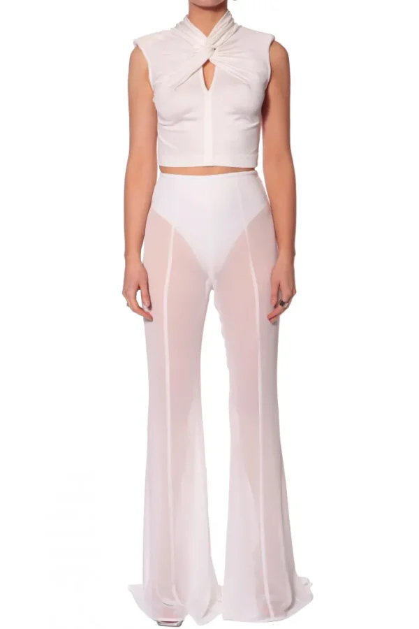 AGGI Spodnie Valery Off White^ Spodnie