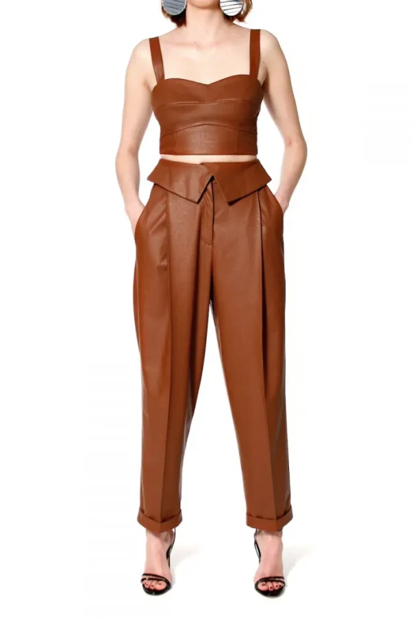 AGGI Spodnie Xenia Raw Umber^ Spodnie