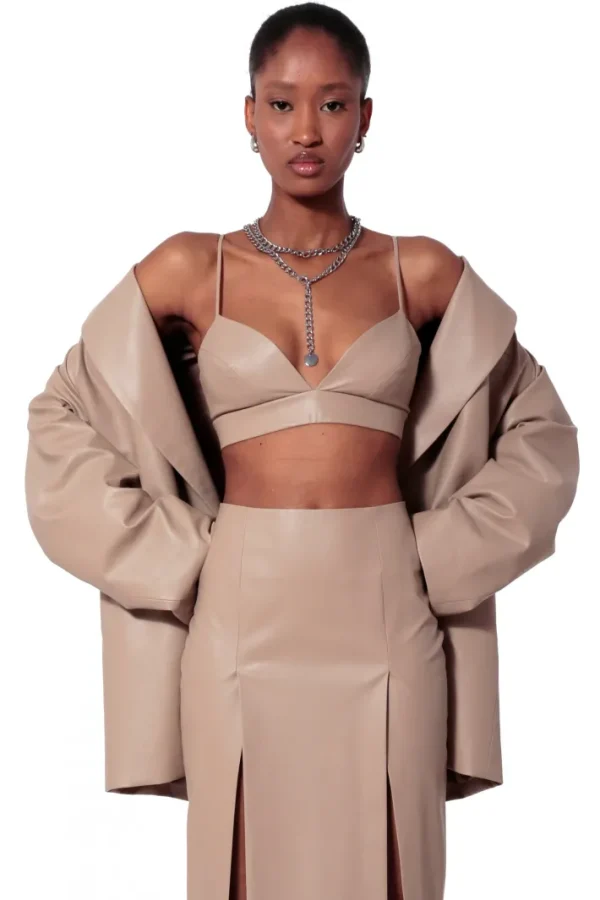AGGI Stanik Asha Cool Beige^ Bluzki & Topy & Gorsety | Love, Love