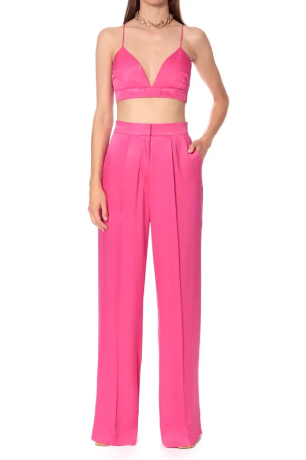 AGGI Stanik Asha Satin Barbie Pink^ Garnitury | Bluzki & Topy & Gorsety