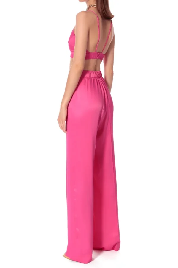 AGGI Stanik Asha Satin Barbie Pink^ Garnitury | Bluzki & Topy & Gorsety