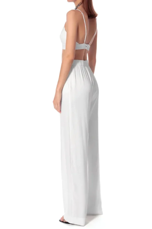 AGGI Stanik Asha Satin Bright White^ Bluzki & Topy & Gorsety | Garnitury