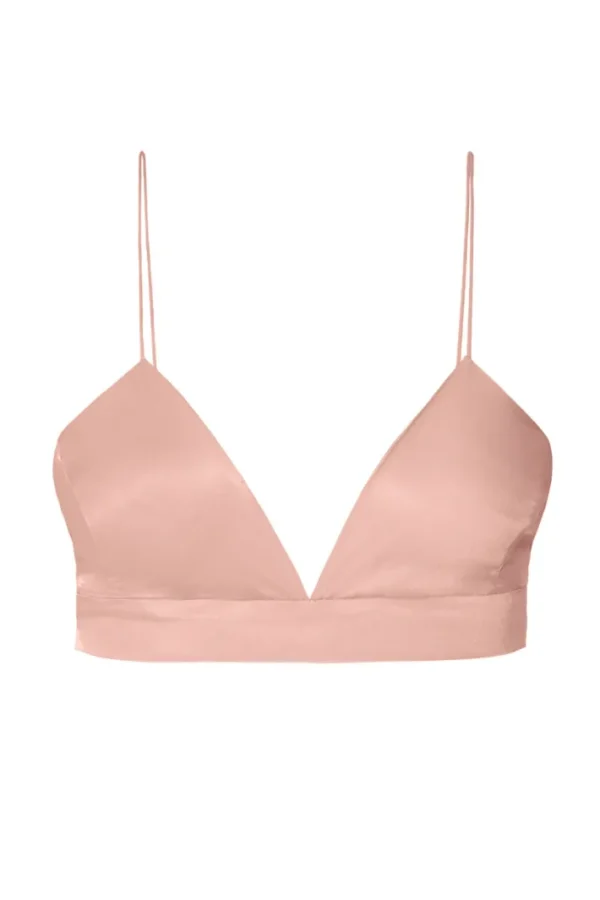 AGGI Stanik Asha Satin Interface Tan^ Bluzki & Topy & Gorsety | Garnitury