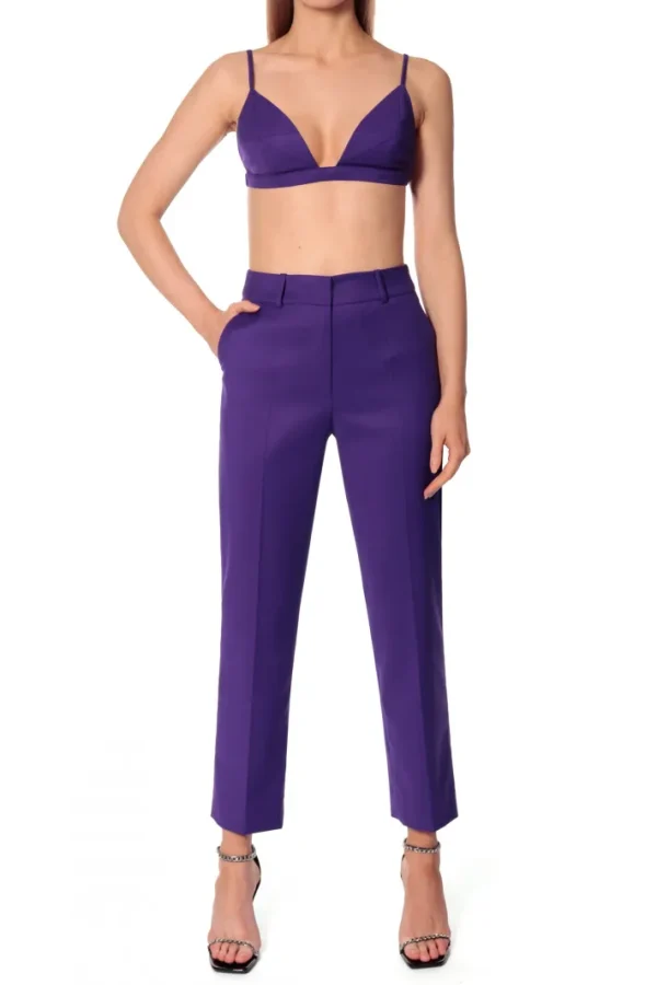 AGGI Stanik Reese Royal Purple^ Bluzki & Topy & Gorsety | Garnitury