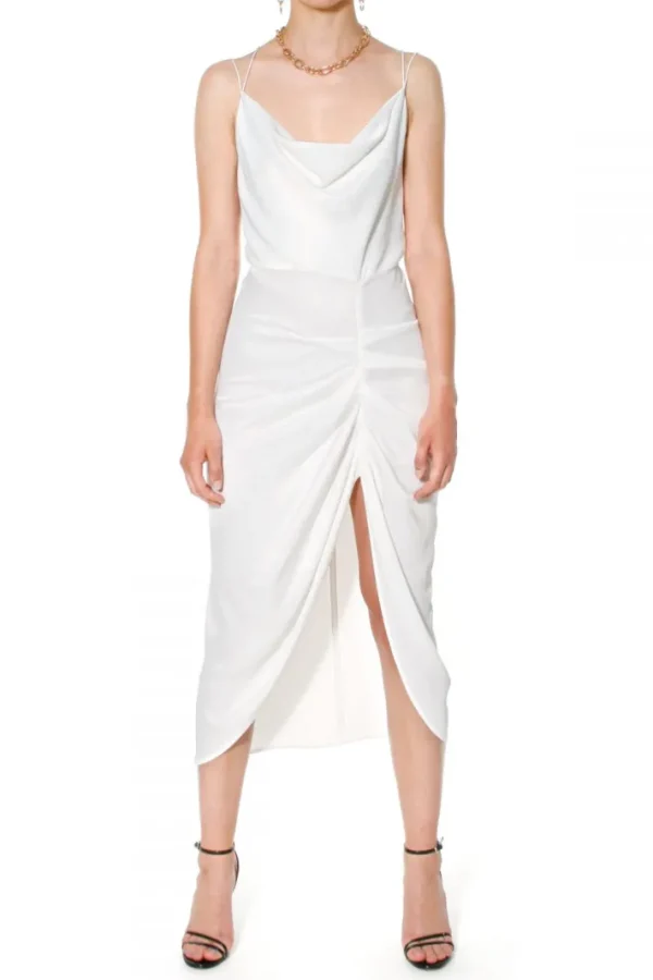 AGGI Sukienka Ava Bright White^ Sukienki