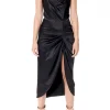 AGGI Sukienka Ava Glossy Black^ Sukienki