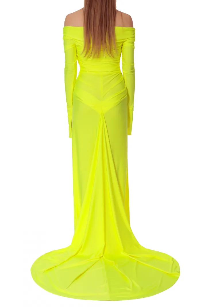 sukienka_cameron_laser_ye_1.webp AGGI Sukienka Cameron Laser Yellow^ Sukienki