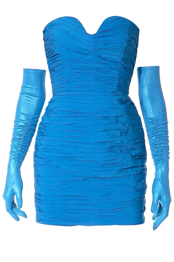 AGGI Sukienka Diva Blue^ Sukienki