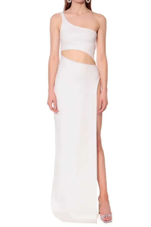 AGGI Sukienka Gina All White^ Sukienki