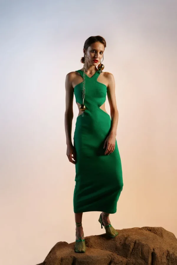 AGGI Sukienka Giselle Brazil Green^ Sukienki