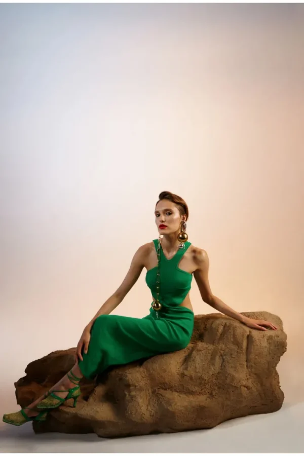 AGGI Sukienka Giselle Brazil Green^ Sukienki