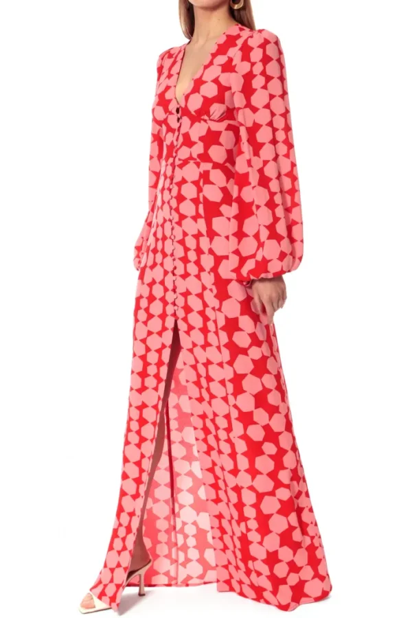 AGGI Sukienka Imani Rosewater Red^ Sukienki