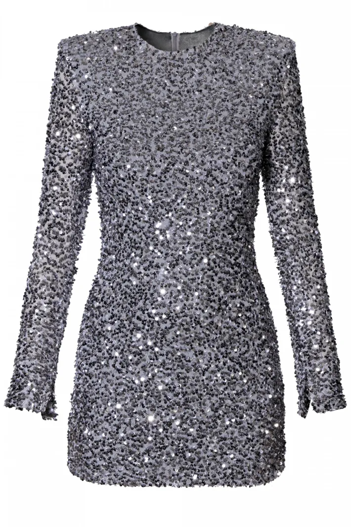 sukienka_jackie_grey_spar_1.webp AGGI Sukienka Jackie Grey Sparkle^ Sukienki