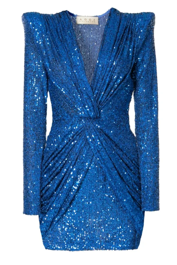 AGGI Sukienka Jennifer Brillant Blue^ Sukienki