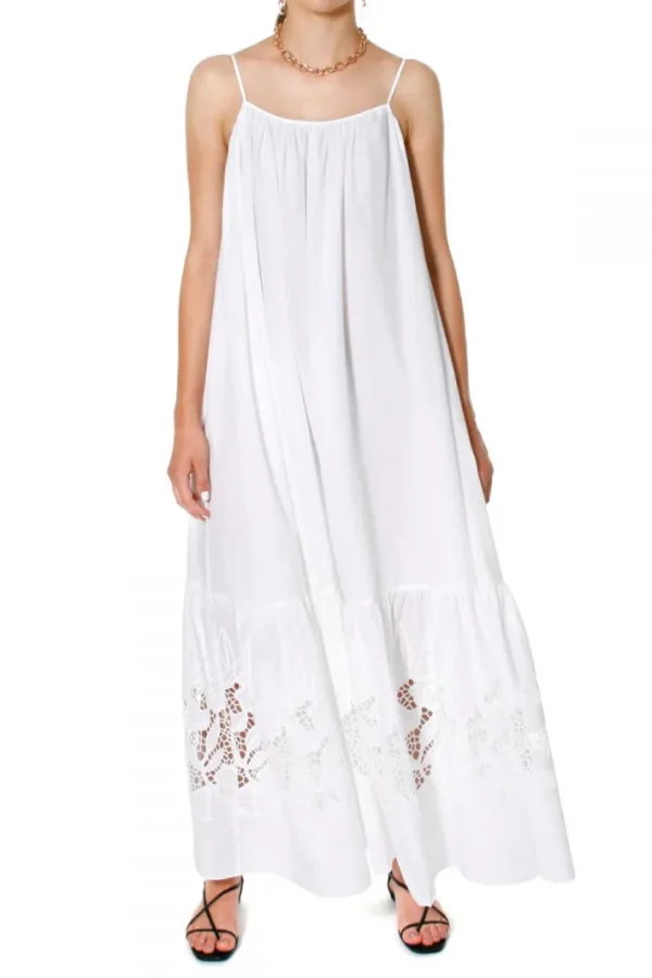 AGGI Sukienka Lea Floral White^ Sukienki