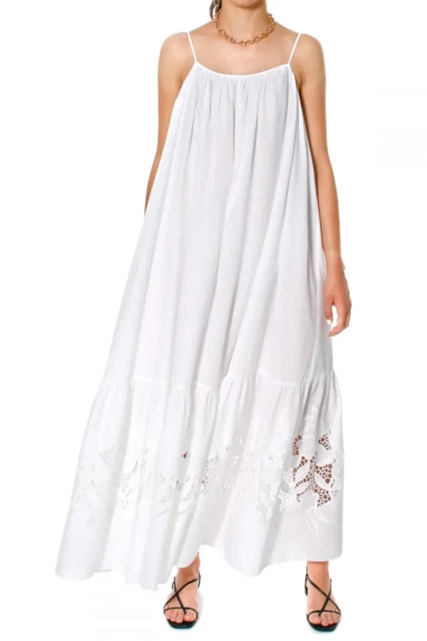 AGGI Sukienka Lea Floral White^ Sukienki