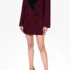 AGGI Sukienka Marynarka Morgana Burgundy and Black^ Marynarki | Sukienki