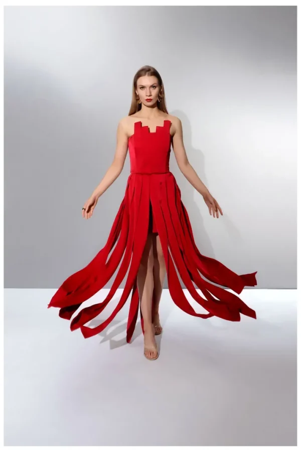 AGGI Sukienka Megan Tango Red^ Sukienki